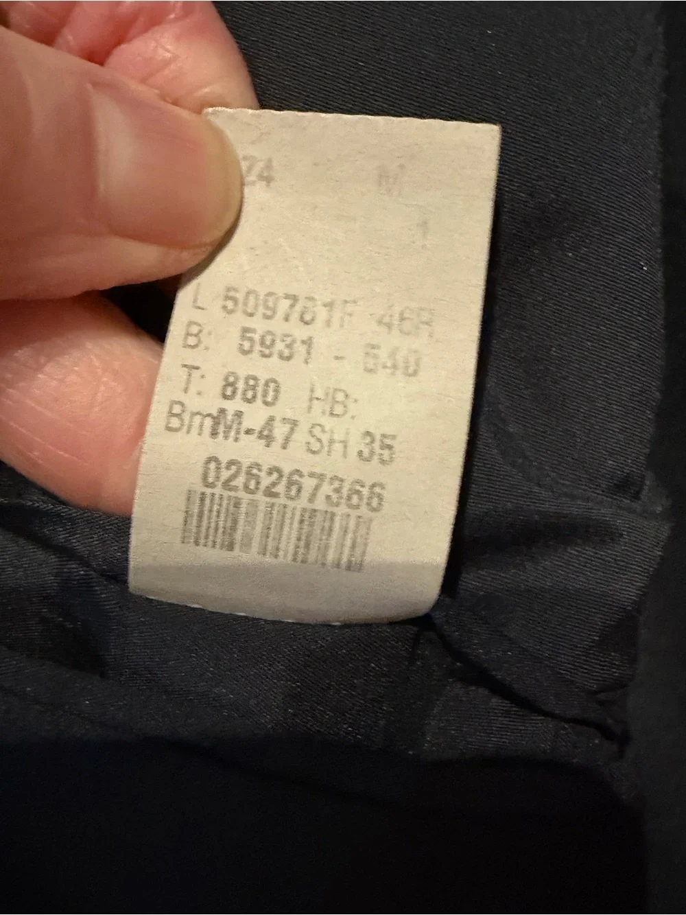 Lauren Ralph Lauren Navy Two-Button Sport Coat